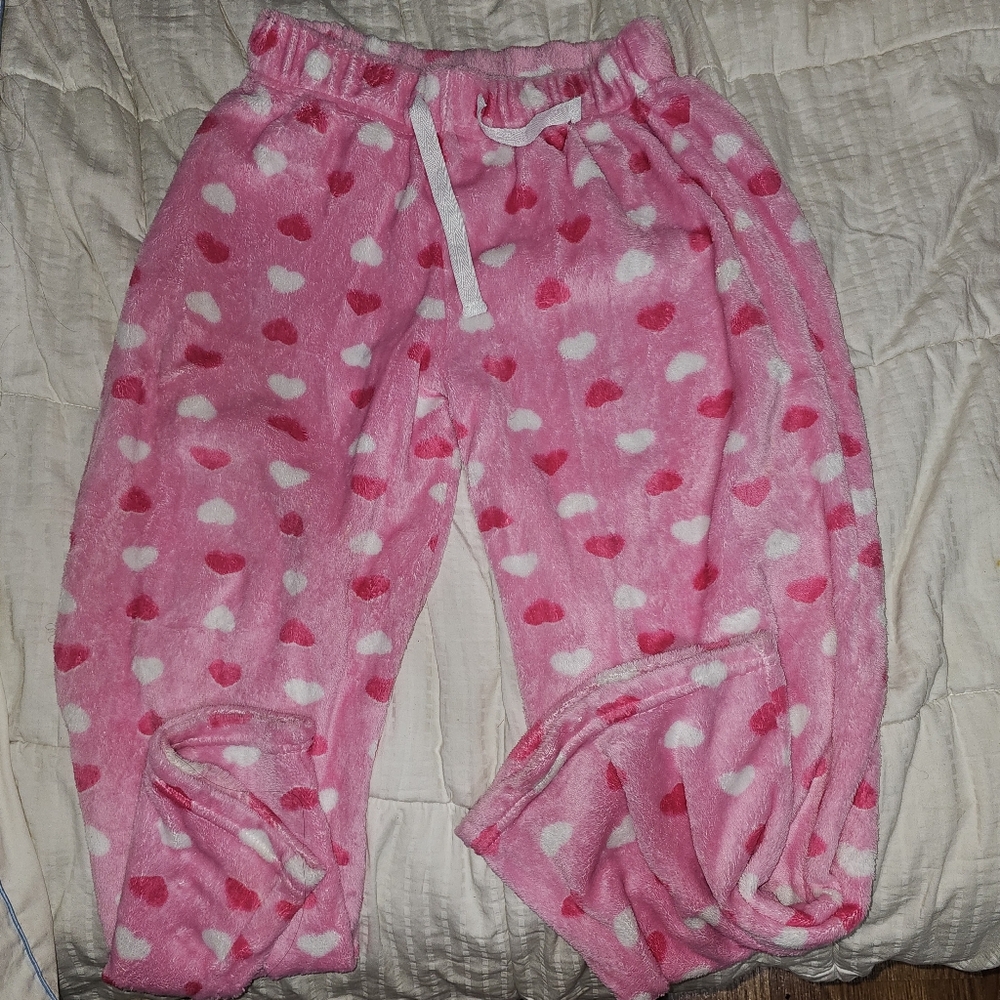 Pink Heart Pajama Pant